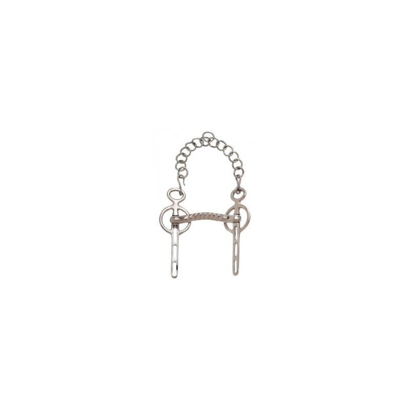 Bocado Sefton Liverpool embocadura arco y 3 ojos Bocado Sefton Liverpool embocadura arco y 3 ojos